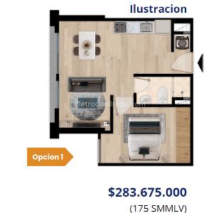Apartamento en venta en Las Nieves, Bogotá · foto 2 de 3