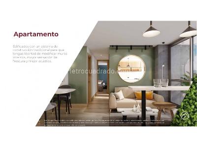 Apartamento de 2 alcobas en venta en Sabaneta, Sabaneta, 52 m² · foto 2 de 5