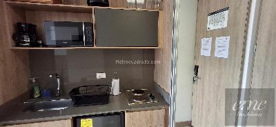 Apartaestudio en venta en La Aguacatala, Medellín, 27 m² · foto 19 de 20