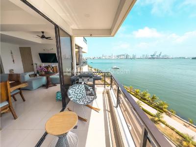 Apartamento de 4 alcobas en venta en Bocagrande, Cartagena, 140 m² · foto 2 de 20