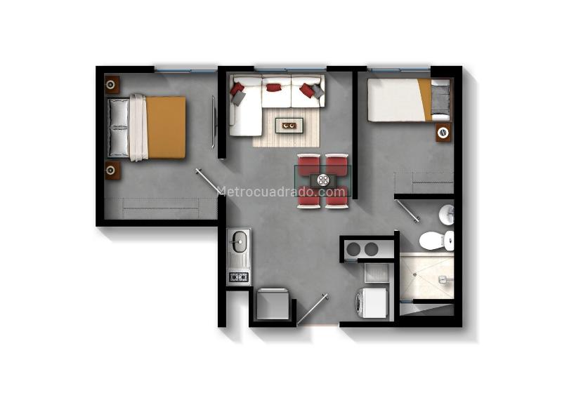 Apartamento en Venta, EL PORVENIR, Bogotá D.C. – pohled 3