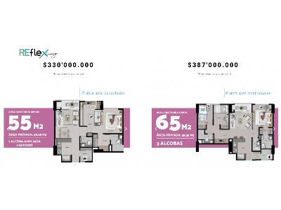 Apartamento de 2 alcobas en venta en Sabaneta, Sabaneta, 67 m² · foto 12 de 13