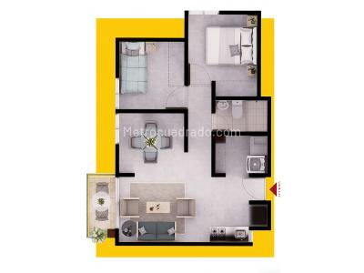 Apartamento en venta en Providencia Centenario, Pereira · foto 2 de 9