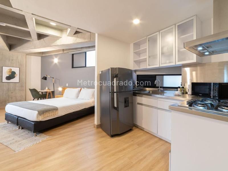 Apartamento Tipo Estudio de 1 Alcoba Amoblado en Laureles - 5