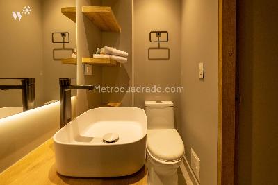 Apartaestudio en arriendo en Chico San Patricio, Bogotá, 22 m² · foto 13 de 20