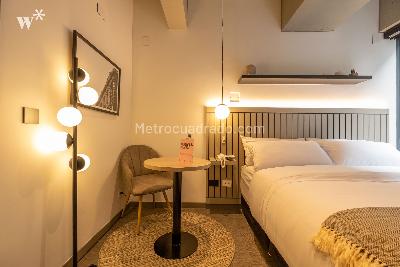 Apartaestudio en arriendo en Chico San Patricio, Bogotá, 22 m² · foto 2 de 20
