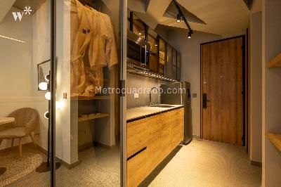 Apartaestudio en arriendo en Chico San Patricio, Bogotá, 22 m² · foto 8 de 20