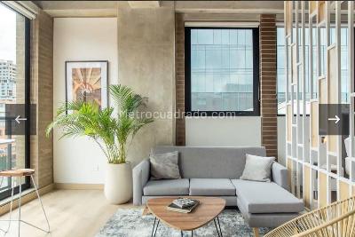Apartamento de 1 alcoba en venta en Chico Cabrera, Bogotá, 57 m² · foto 2 de 10