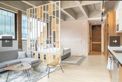 Apartamento de 1 alcoba en venta en Chico Cabrera, Bogotá, 57 m² · foto 4 de 10