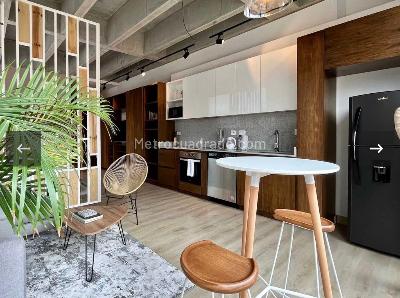 Apartamento de 1 alcoba en venta en Chico Cabrera, Bogotá, 57 m² · foto 5 de 10