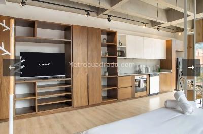 Apartamento de 1 alcoba en venta en Chico Cabrera, Bogotá, 57 m² · foto 6 de 10