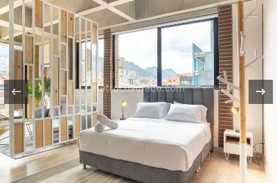 Apartamento de 1 alcoba en venta en Chico Cabrera, Bogotá, 57 m² · foto 9 de 10