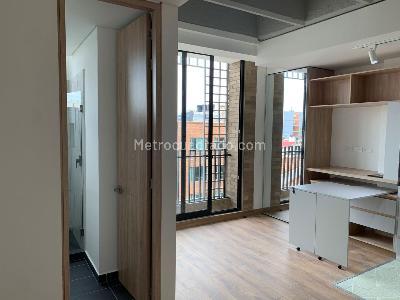 Apartaestudio en venta en La Castellana, Bogotá, 27 m² · foto 18 de 20
