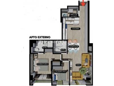 Apartamento en venta en Quinta Paredes, Bogotá · foto 12 de 20