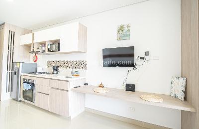 Apartaestudio en venta en Rodadero Sur, Santa Marta, 36 m² · foto 6 de 8