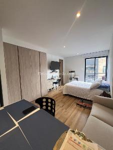 Apartaestudio en venta en Ciudad Salitre Occidental, Bogotá, 33 m² · foto 9 de 11