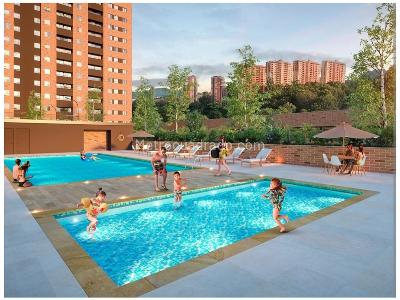 Apartamento de 2 alcobas en venta en Parque Fabricato, Bello, 56 m² · foto 15 de 16