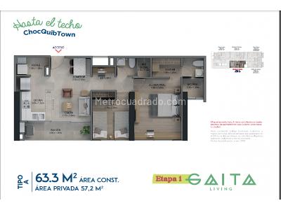 Apartamento en venta en La Doctora, Sabaneta · foto 5 de 11