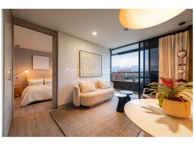 Apartamento de 1 alcoba en venta en Loma Del Escobero, Envigado, 50 m² · foto 2 de 4