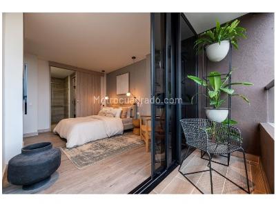 Apartamento de 1 alcoba en venta en Loma Del Escobero, Envigado, 50 m² · foto 4 de 4