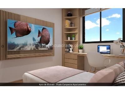 Apartamento de 3 alcobas en venta en La Cuenca, Envigado, 83 m² · foto 12 de 20
