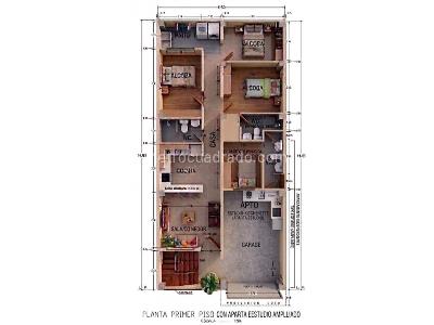 Apartamento de 4 alcobas en venta en Cabañas, Bello, 86 m² · foto 9 de 17