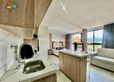 Apartamento de 1 alcoba en arriendo en Estadio, Medellín, 60 m² · foto 3 de 14