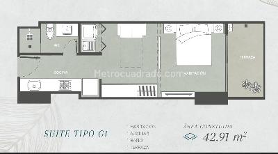 Apartamento en venta en Pozos Colorados, Santa Marta · foto 2 de 3
