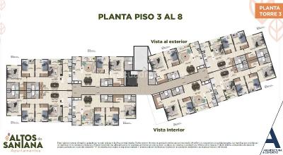 Apartamento de 3 alcobas en venta en Santa Ana, Rionegro, 66 m² · foto 16 de 18