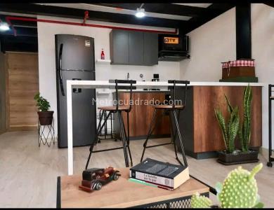 Apartaestudio en venta en Bombona 1, Medellín, 50 m² · foto 7 de 10