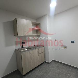 Apartaestudio en arriendo en El Dorado, Envigado, 20 m² · foto 2 de 10