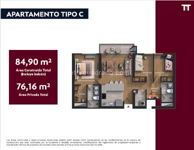 Apartamento en venta en Salitre, Bogotá · foto 22 de 22