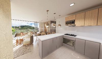 Apartamento de 3 alcobas en venta en Las Antillas, Envigado, 79 m² · foto 2 de 4