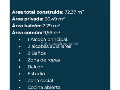 Apartamento de 3 alcobas en venta en Niquia, Bello, 72 m² · foto 7 de 11