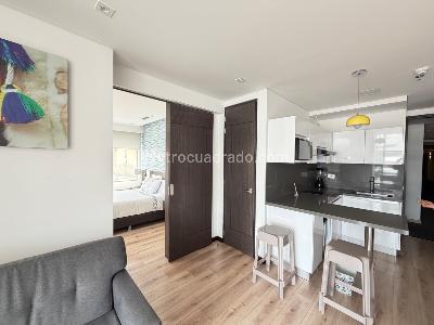 Apartaestudio en arriendo en Chicó San Patricio, Bogotá · foto 2 de 10