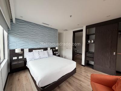 Apartaestudio en arriendo en Chicó San Patricio, Bogotá · foto 4 de 10