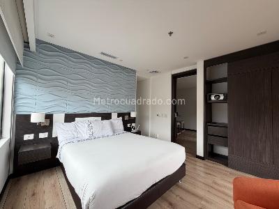 Apartaestudio en arriendo en Chicó San Patricio, Bogotá · foto 8 de 10