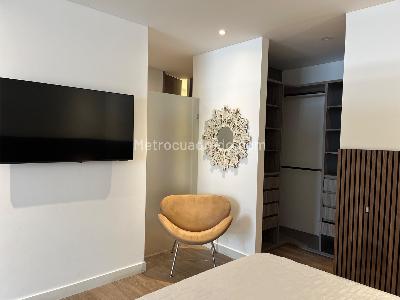 Apartamento de 1 alcoba en arriendo en Chico Parque De La 93, Bogotá, 55 m² · foto 9 de 11