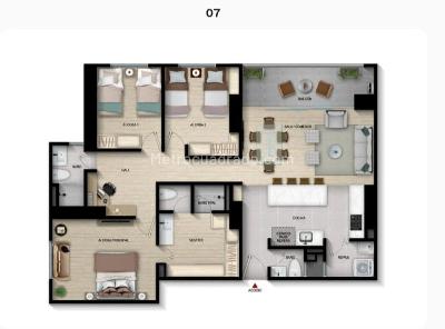 Apartamento de 3 alcobas en venta en Alameda Norte, Bogotá, 98 m² · foto 8 de 9