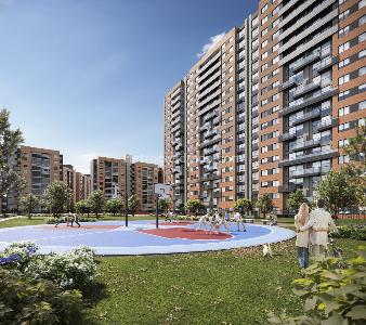 Apartamento de 3 alcobas en venta en Hayuelos, Bogotá, 73 m² · foto 3 de 3