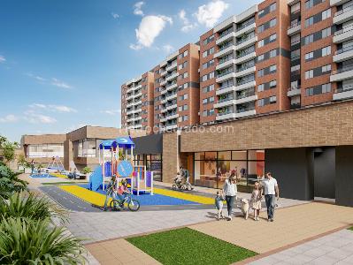 Apartamento en venta en Belari, Mosquera · foto 2 de 3