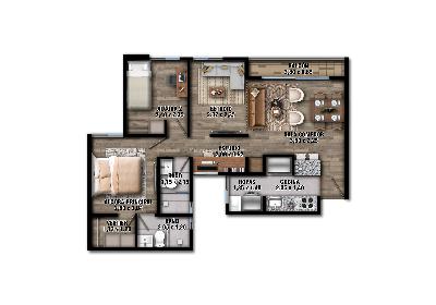Apartamento en venta en Las Villas, Zipaquirá · foto 21 de 22