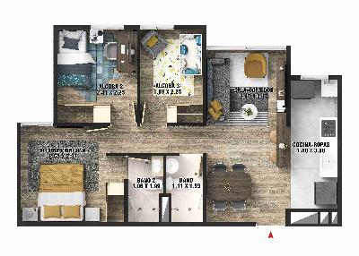 Apartamento en venta en Bosa, Bogotá · foto 11 de 12