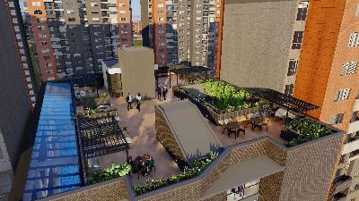 Apartamento de 3 alcobas en venta en Fontibon Las Brisas, Bogotá, 41 m² · foto 7 de 11