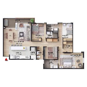 Apartamento en venta en Belari, Mosquera, Mosquera · foto 13 de 13