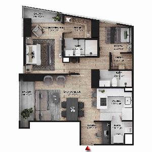 Apartamento en venta en Avda Boyacá Con Calle 169d, Bogotá · foto 16 de 17