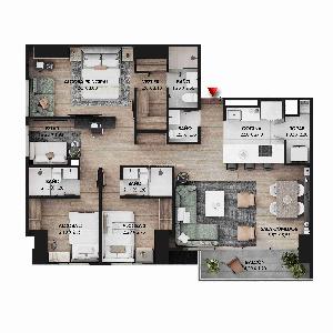 Apartamento de 3 alcobas en venta en Avda Boyacá Con Calle 169d, Bogotá, 98 m² · foto 15 de 16