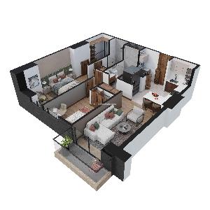 Apartamento de 2 alcobas en venta en Nuevo Salitre, Bogotá, 57 m² · foto 14 de 14