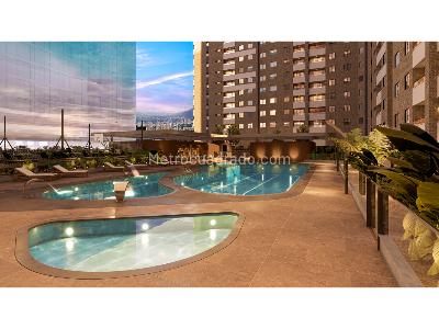 Apartamento de 2 alcobas en venta en Las Vegas, Envigado, 68 m² · foto 5 de 6