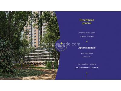Apartamento de 2 alcobas en venta en Av Las Vegas, Sabaneta, 64 m² · foto 5 de 15